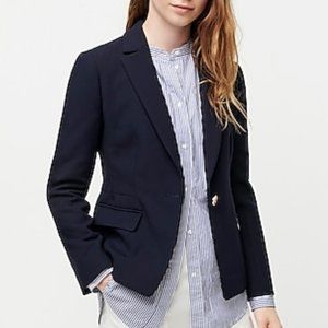 J.Crew Mayfair Four Season Blazer Navy Sz S